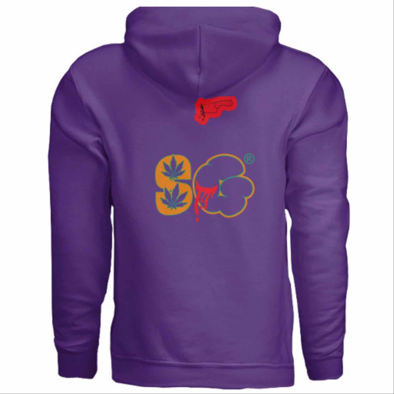 SG Limited Edition Purple Halleauxweed Hoodie